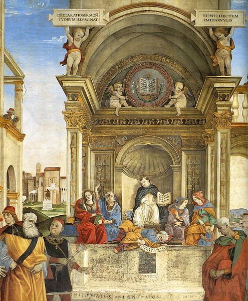 File:Filippino Lippi, Carafa Chapel, Triumph of St Thomas Aquinas over the Heretics 02.jpg