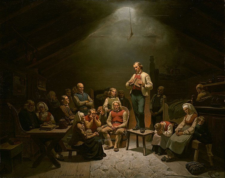 File:Adolph Tidemand - Low Church Devotion - NG.M.04419 - National Museum of Art, Architecture and Design.jpg